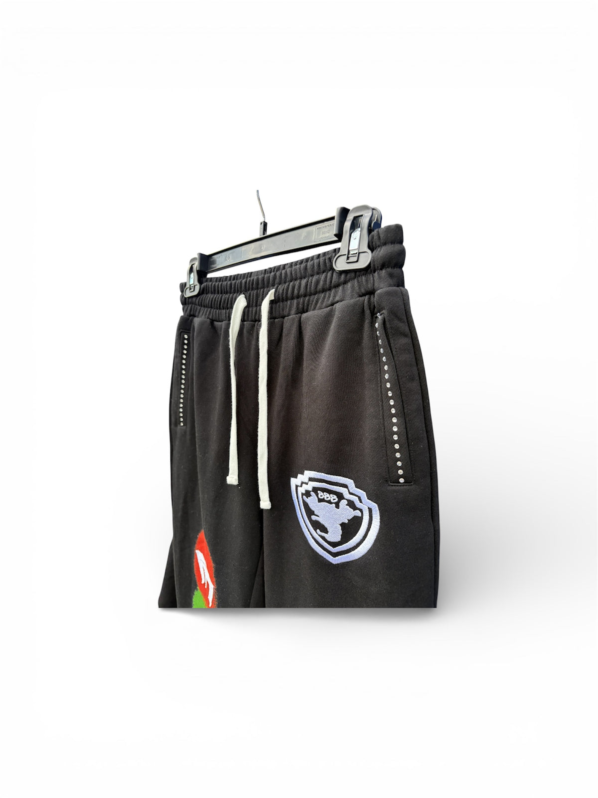 Velour Noir Sweatpants (XL)
